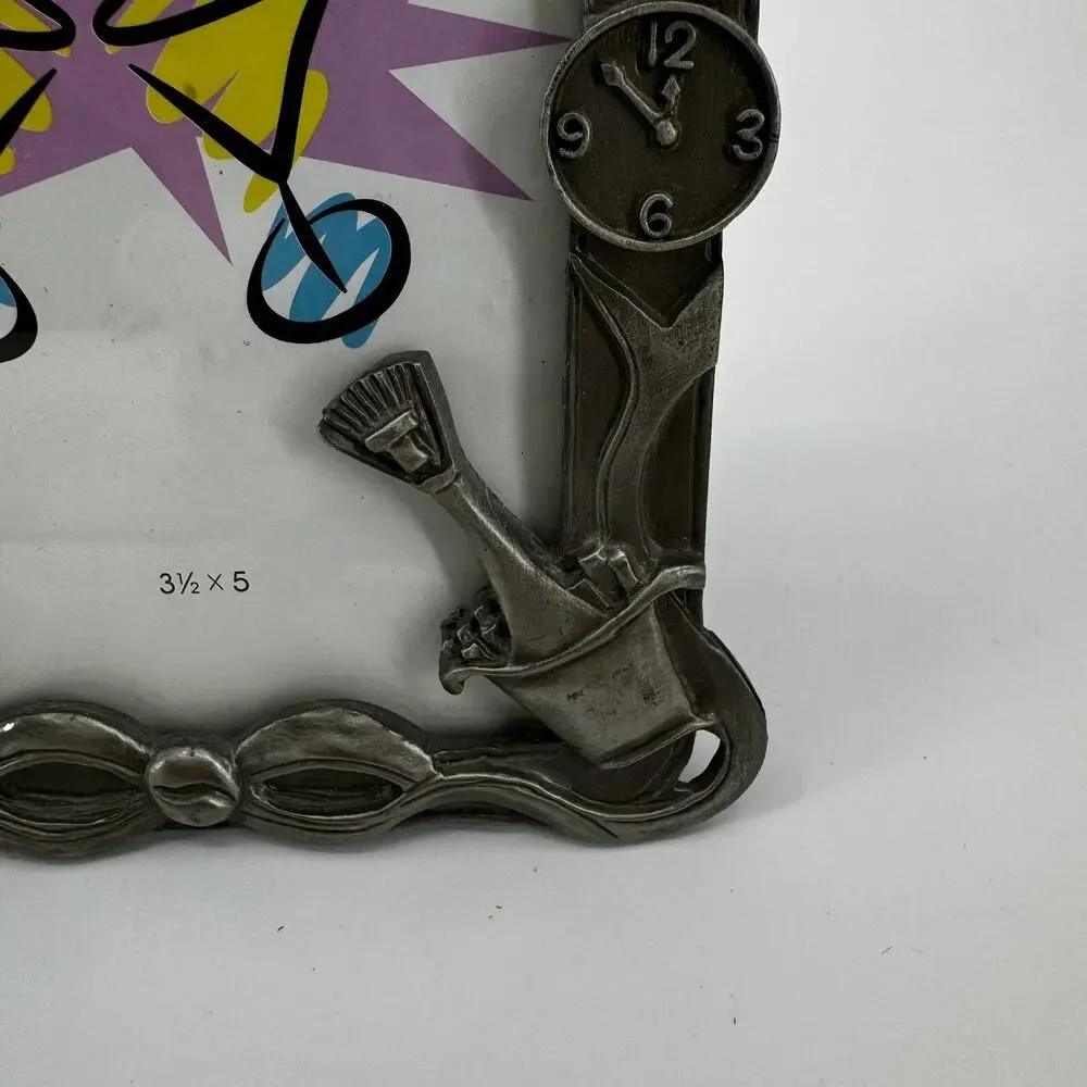 Sixtrees Millennium Memories Pewter 2000 1999 Photo Frame 3x5